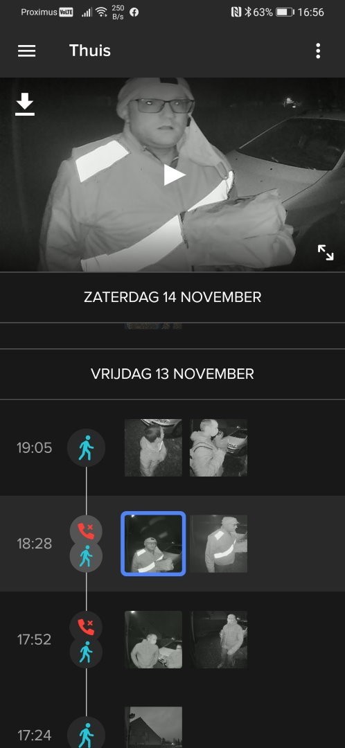 netatmo app screenshot