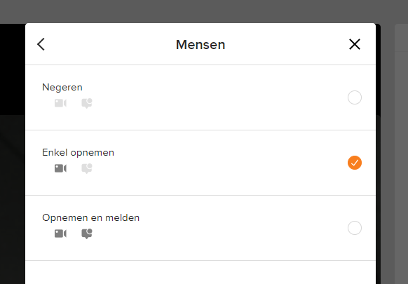 netatmo webapp settings